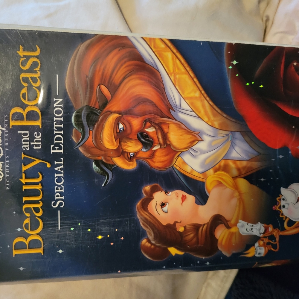 Walt Disney beauty and the beast vhs platinum edition